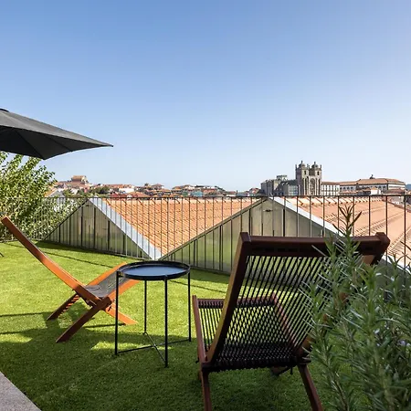 Boutique With Terrace & Panoramic Views Apartment Porto