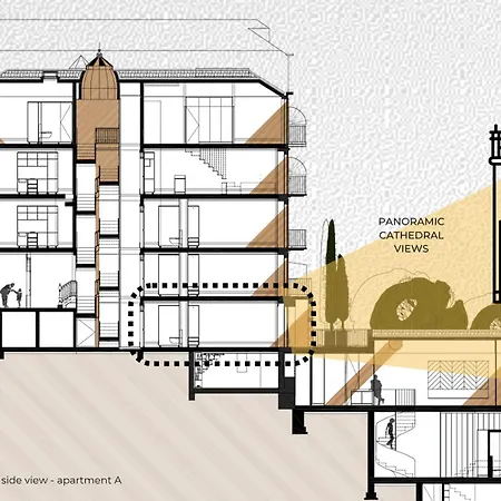 Boutique With Terrace & Panoramic Views Appartement *